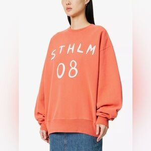 Women's Orange Sweater